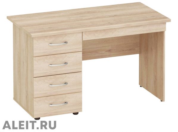 Офисный компьютерный стол 1,2 м для персонала в в Мичуринске с полками фото 1
